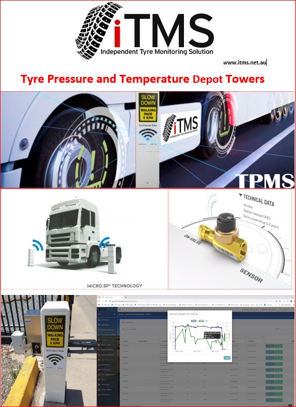 Tyre Pressure and Temperature Towers 